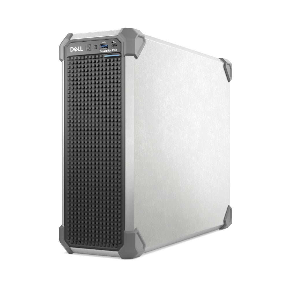 Servidor Dell Poweredge /torre/ T160/ Intel Xeon  6325p/ 4 Cores-3.5ghz / 16gb De Ram / 2x 2tb Hd 7.2k / Software  Raid S160  / Sin Sistema Operativo/ Chassis 3.5- Cableado/ 1 AÑos De Garantia Basica