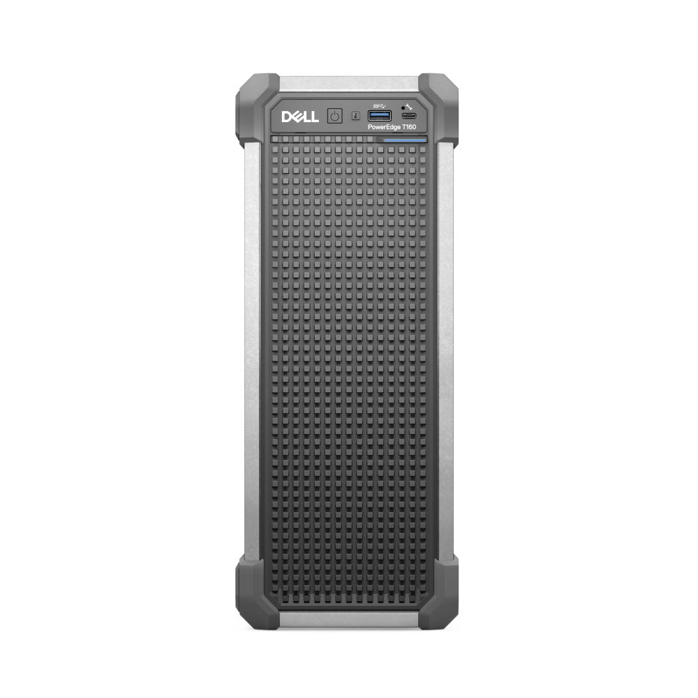 Servidor Dell Poweredge /torre/ T160/ Intel Xeon  6325p/ 4 Cores-3.5ghz / 16gb De Ram / 2x 2tb Hd 7.2k / Software  Raid S160  / Sin Sistema Operativo/ Chassis 3.5- Cableado/ 1 AÑos De Garantia Basica