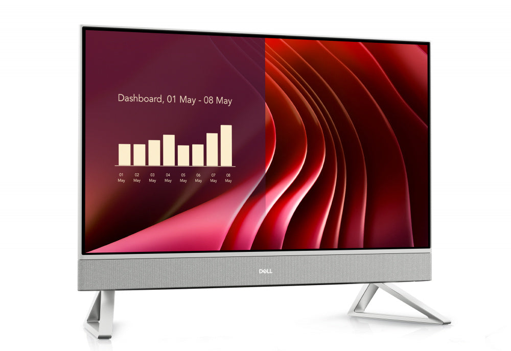 Todo En Uno Aio Dell 24 Ecs24250 Intel Core I7-1355u 16gb , 1tb Ssd 23.8 Pulgadas Win 11 Home Hdmi, White Xnt23