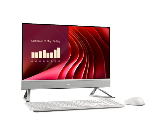 Todo En Uno Aio Dell 24 Ecs24250 Intel Core I7-1355u 16gb , 1tb Ssd 23.8 Pulgadas Win 11 Home Hdmi, White Xnt23