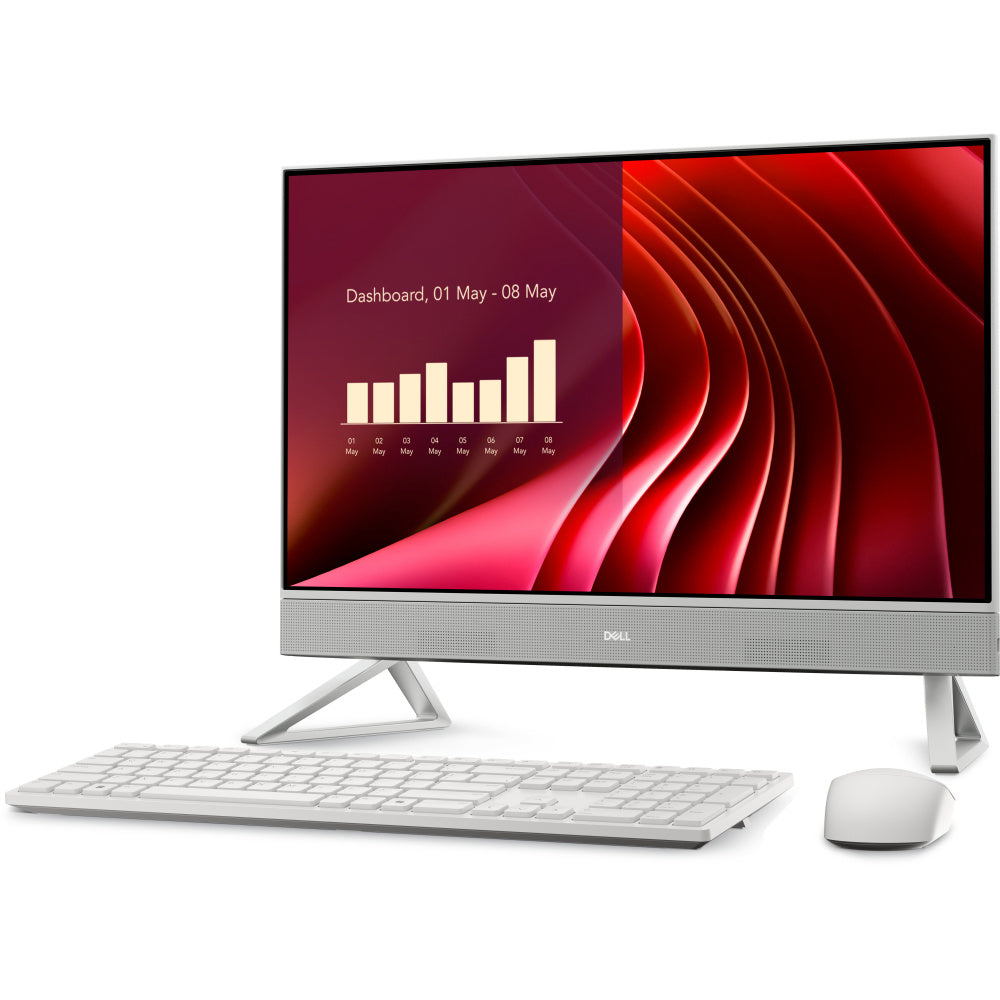 Todo En Uno Aio Dell 24 Ecs24250 Intel Core I7-1355u 16gb , 1tb Ssd 23.8 Pulgadas Win 11 Home Hdmi, White Xnt23