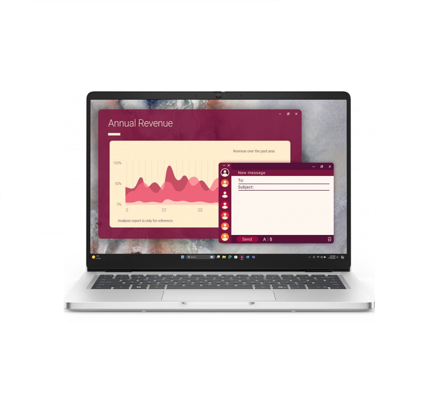 Laptop Dell Pro 14 Intel Core Ultra 5 235u 16 Gb 512 Gb Ssd 14 Fhd Win 11 Pro 3 AÑo De Garantia Silver Y5c5c