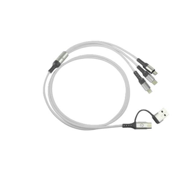Cable De Carga 5 Puntas En 1 Easy Line By Perfect Choice