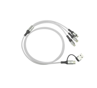 Cable De Carga 5 Puntas En 1 Easy Line By Perfect Choice