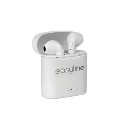 Audifonos Inalambricos Bluetooth Tws Easy Line By Perfect Choice Viva Bunds - Blanco