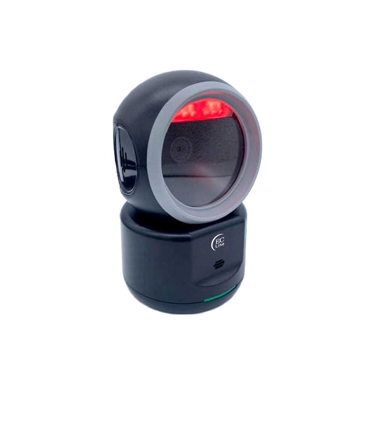 Lector De Codigo De Barras Ec Line Ec-2600-2d, Negro, Cmos, Led, 1d, 2d, Usb, 300 Lecturas Por Segundo, Omnidireccional