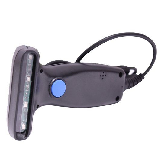 Lector De Codigo De Barras Ec Line Ec-cd-8100, Negro, Ccd, Usb, 1d, 100 Lecturas Por Segundo, Resistente A Caidas De 1.5 Mts