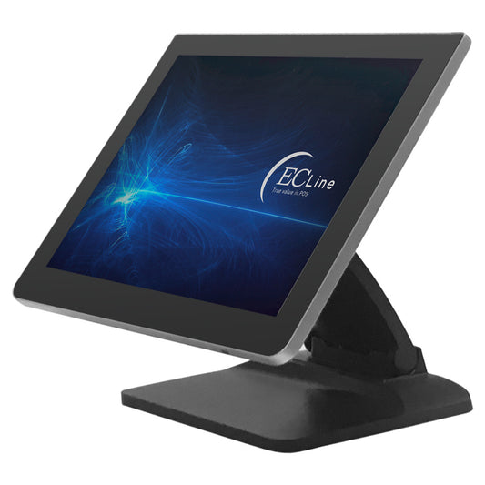 Terminal Pos Aio Ec Line Ec-fs-1538i3-128-win, Negro, Pantalla Touch De 15 Pulgadas. 8 Gb Ddriii, 128 Gb Ssd, Windows Iot Enterprise