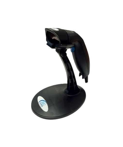 Lector De Codigo De Barras Ec Line Ec-ls-9620, Negro, Laser, Usb, 1d, 200 Lecturas Por Segundo, Incluye Base