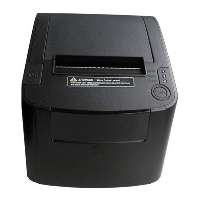 Miniprinter Ec Line Ec-pm-80330, Negro, Termica, 80 Mm, Usb, Serial, Ethernet (red), Rj11, Corte Automatico, 300 Mm/seg