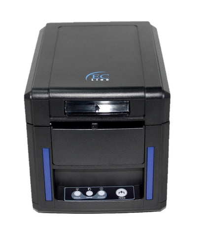 Miniprinter Ec Line Ec-pm-80340, Negro, Termica, 80 Mm, Usb, Serial, Ethernet (red), Rj11, Corte Automatico, 300 Mm/seg, Alerta De Sonido Y Luz, Para Cocina