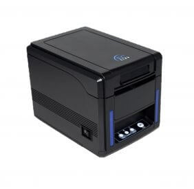 Miniprinter Ec Line Ec-pm-80340, Negro, Termica, 80 Mm, Usb, Serial, Ethernet (red), Rj11, Corte Automatico, 300 Mm/seg, Alerta De Sonido Y Luz, Para Cocina