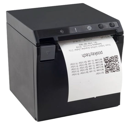 Miniprinter Ec Line Ec-pm-x30, Negro, Termica, 80 Mm, Usb, Ethernet (red), Rj11, Corte Automatico, 300 Mm/seg