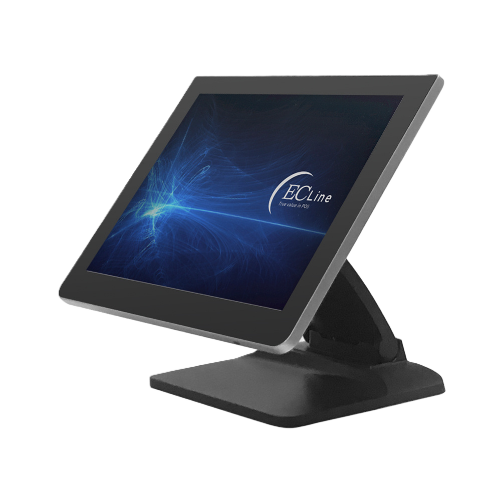 Monitor Ec Line Ec-ts-1238, Touch Screen, 12 Pulgadas, Resolucion 1024 X 768, Capacitivo, Vga, Usb