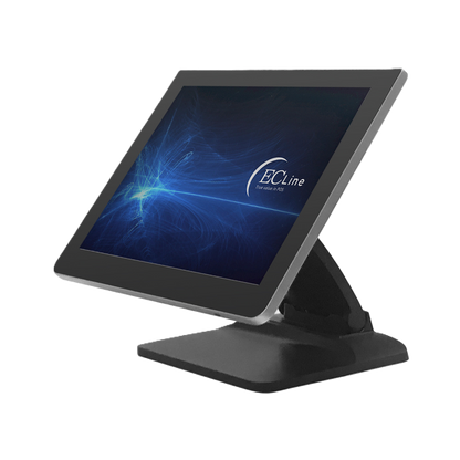 Monitor Ec Line Ec-ts-1238, Touch Screen, 12 Pulgadas, Resolucion 1024 X 768, Capacitivo, Vga, Usb