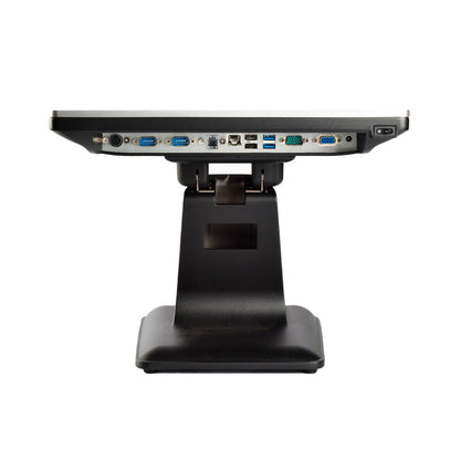 Terminal Punto De Venta Ec Line Ec-vp-1100-256-win, Aio Touch, Negro, 15 Pulgadas, Win 10 Oit Enterprise, Celeron J6412, Ram 8 Gb, 256 Gb Ssd, 4 Usb, Ethernet, Serial, Rj11