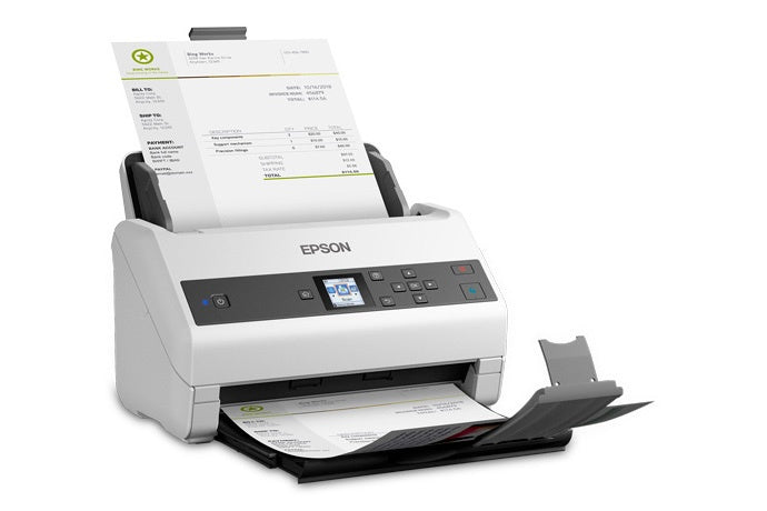 Escaner Epson Workforce Ds-870, 65 Ppm/130 Ipm, 600 Dpi, 30 Bits, Usb, Adf, Duplex
