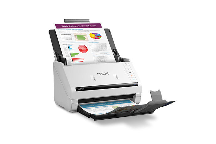 Escaner Epson Ds-770 Ii, 45 Ppm/90 Ipm, 600 Dpi, 30 Bits, Usb, Adf, Duplex