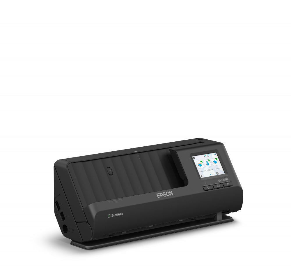 Escaner Epson Workforce Es-c380w, 30 Ppm / 60ipm, 600d Pi,1200 Dpi, Led Rgb, Usb, Wifi
