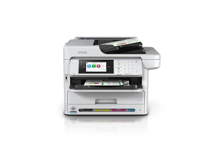 Multifuncional Epson Workforce Pro Wf-c5891, 34 Ppm Negro/color, Inyeccion De Tinta, Usb, Wifi, Red Ethernet, Duplex, Adf