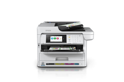 Multifuncional Epson Workforce Pro Wf-c5891, 34 Ppm Negro/color, Inyeccion De Tinta, Usb, Wifi, Red Ethernet, Duplex, Adf