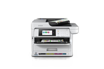 Multifuncional Epson Workforce Pro Wf-c5891, 34 Ppm Negro/color, Inyeccion De Tinta, Usb, Wifi, Red Ethernet, Duplex, Adf