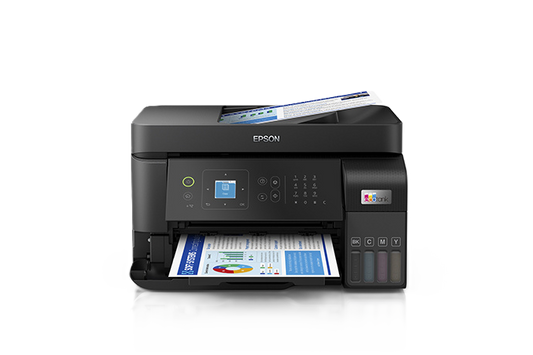 Multifuncional Epson L5590, Ppm 33 Negro/20 Ppm Color, Tinta Continua, Ecotank, Usb, Wifi, Red, Adf