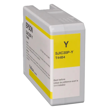 Cartucho Epson Sjic35p-y Amarillo, Para Colorworks C6500 / C6000