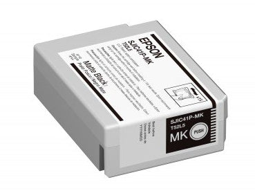 Cartucho Epson Modelo Sjic41p Negro Mate, Para Tm-c4000