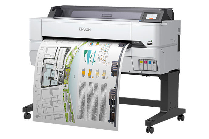 Plotter Epson Surecolor T5475sr, Impresora, 36 Pulgadas, 91 Cm, Usb, Wifi, Ethernet Red, 4 Tintas, 2400 X 1200 Dpi