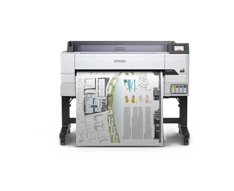 Plotter Epson Surecolor T5475sr, Impresora, 36 Pulgadas, 91 Cm, Usb, Wifi, Ethernet Red, 4 Tintas, 2400 X 1200 Dpi