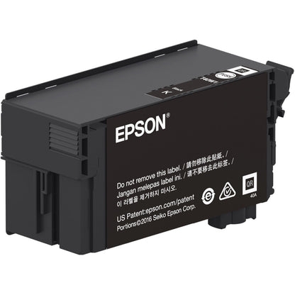 Cartucho Epson Modelo T40w Negro, Para Plotter T3170 80ml