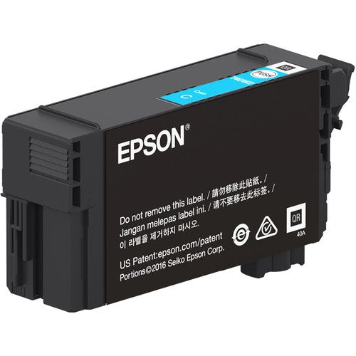 Cartucho Epson Modelo T40w Cyan, Para Plotter T3170 50 Ml