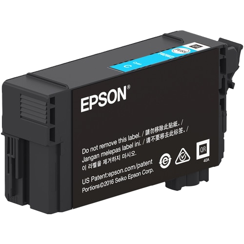 Cartucho Epson Modelo T40w Cyan, Para Plotter T3170 50 Ml