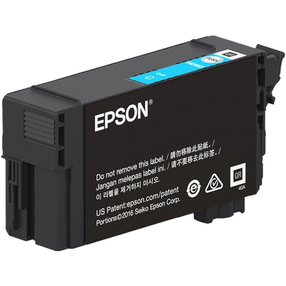 Cartucho Epson Modelo T40w Cyan, Para Plotter T3170 50 Ml