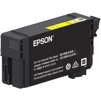 Cartucho Epson Modelo T40w Amarillo, Para Plotter T3170 50 Ml