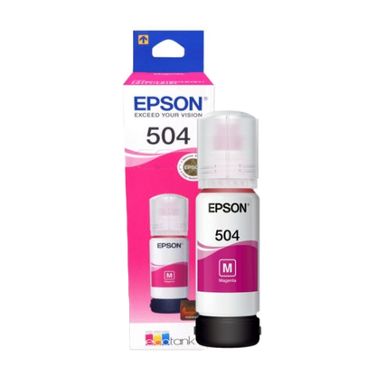 Cartucho Epson Modelo T504 Magenta, Para L4150, L4160, L6161, L6171, L6191