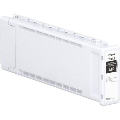 Cartucho Epson Modelo T50l Ultrachrome Xd3 Negro Mate, Para Plotter T5770dm 700ml