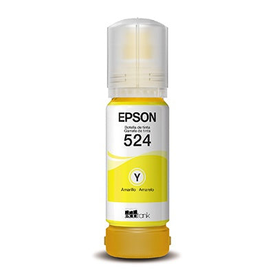 Cartucho Epson Modelo T524 Amarillo, Para L15150, Rendimiento De 7,500 Impresiones, Costo Pp $0.04c