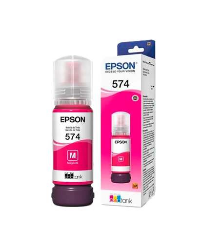 Botella De Tinta Epson Modelo T574 Magenta Para L8050