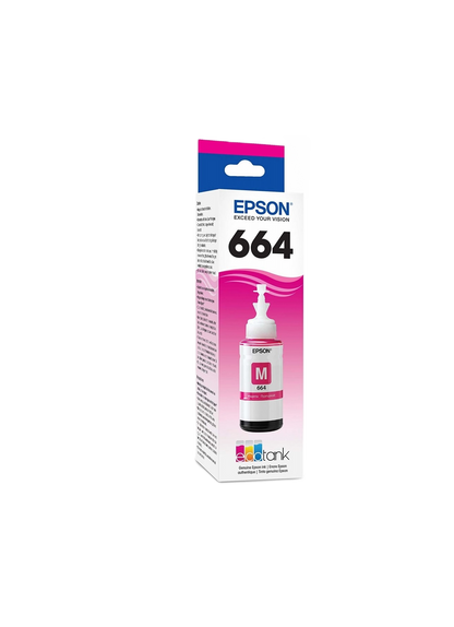 Cartucho Epson Modelo 664 Magenta, Para L110, L200, L210, L350, L355, L555, L300, L1300