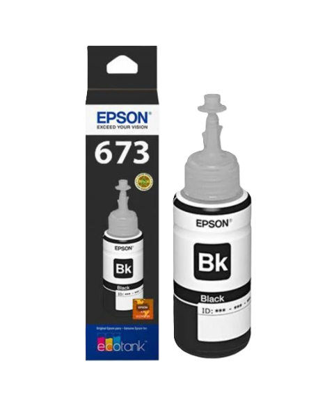 Cartucho Epson Modelo 673 Negro, Para L800, L1800 , L805