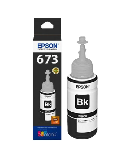 Cartucho Epson Modelo 673 Negro, Para L800, L1800 , L805