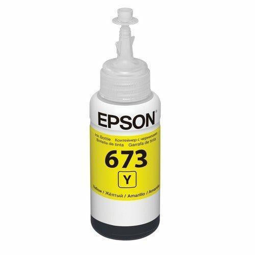 Cartucho Epson Modelo 673 Amarillo, Para L800, L1800 , L805