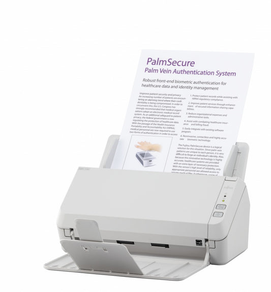 Escaner Fujitsu Sp-1130n, 30 Ppm/60 Ipm, 600 Dpi, 24 Bits, Usb, Duplex, Adf, Ethernet (red)