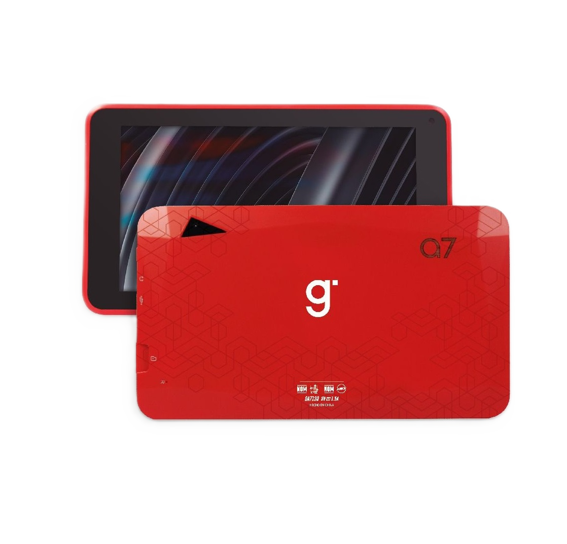 Tablet Ghia A7 Wifi/a133 Quadcore/ 7 Pulg Ips /2gb Ram/32gb /usb C/2cam/wifi/bluetooth/2100mah/android 11 /roja