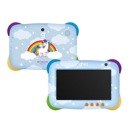 Tablet Kids /a333 Pentacore/ 7 Pulg Ips /4gb Ram/64gb /usb C/2cam/wifi/bluetooth/2500mah/android 15 /unicornio