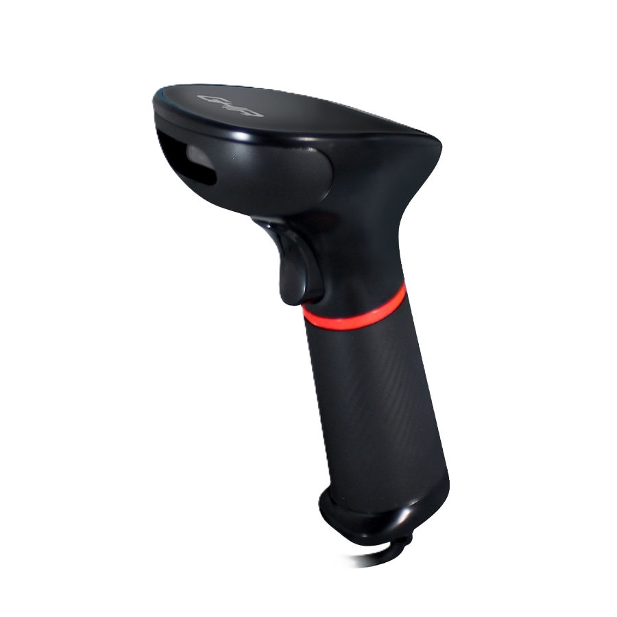 Lector De Codigos De Barras Ghia Gsw2 / Inalambrico / 2d / Led Rojo Y Blanco / Bluetooth / Usb / Base De Carga / Qr / Negro