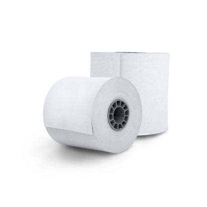 Paquete Rollo Papel Termico Ghia Ptg57n / 57x60 Mm /para Impresoras De 58mm / Reaccion Negro / 10 Unidades