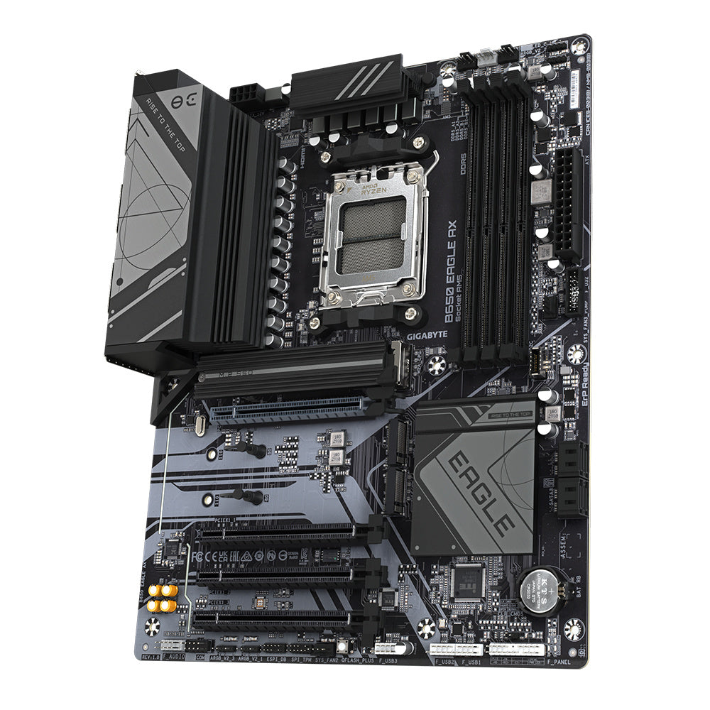 Tarjeta Madre Bigabyte B650 Eagle Ax S-am5 / 4x Ddr5 7600 Oc / Dp / Hdmi / Wifi / Bt / Pcie 4.0/ Atx / Gama Media